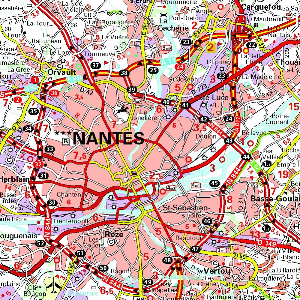 Nantes-Angers 1913-2013 Michelin